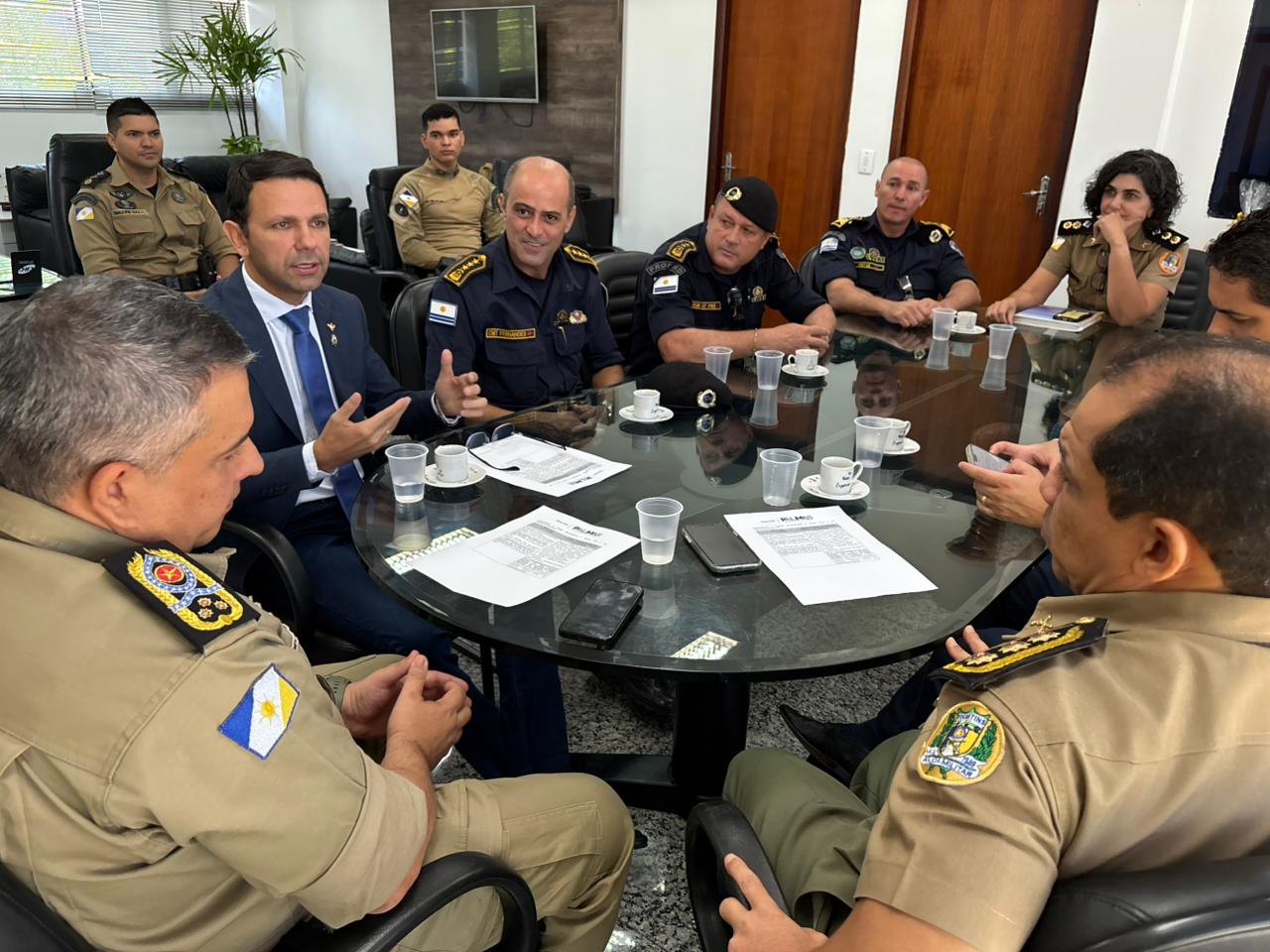 Município e forças estaduais alinham Termo de Cooperação Técnica para fortalecer ações conjuntas na Capital