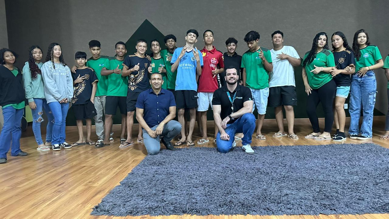 Projeto é realizado com os alunos dos 9º anos e trabalha atividades que fortalecem as práticas de associativismo