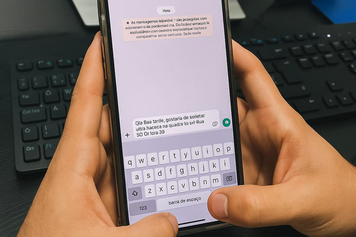 Moradores podem enviar solicitações de serviços pelo número (63) 3212-7426, de forma rápida e prática