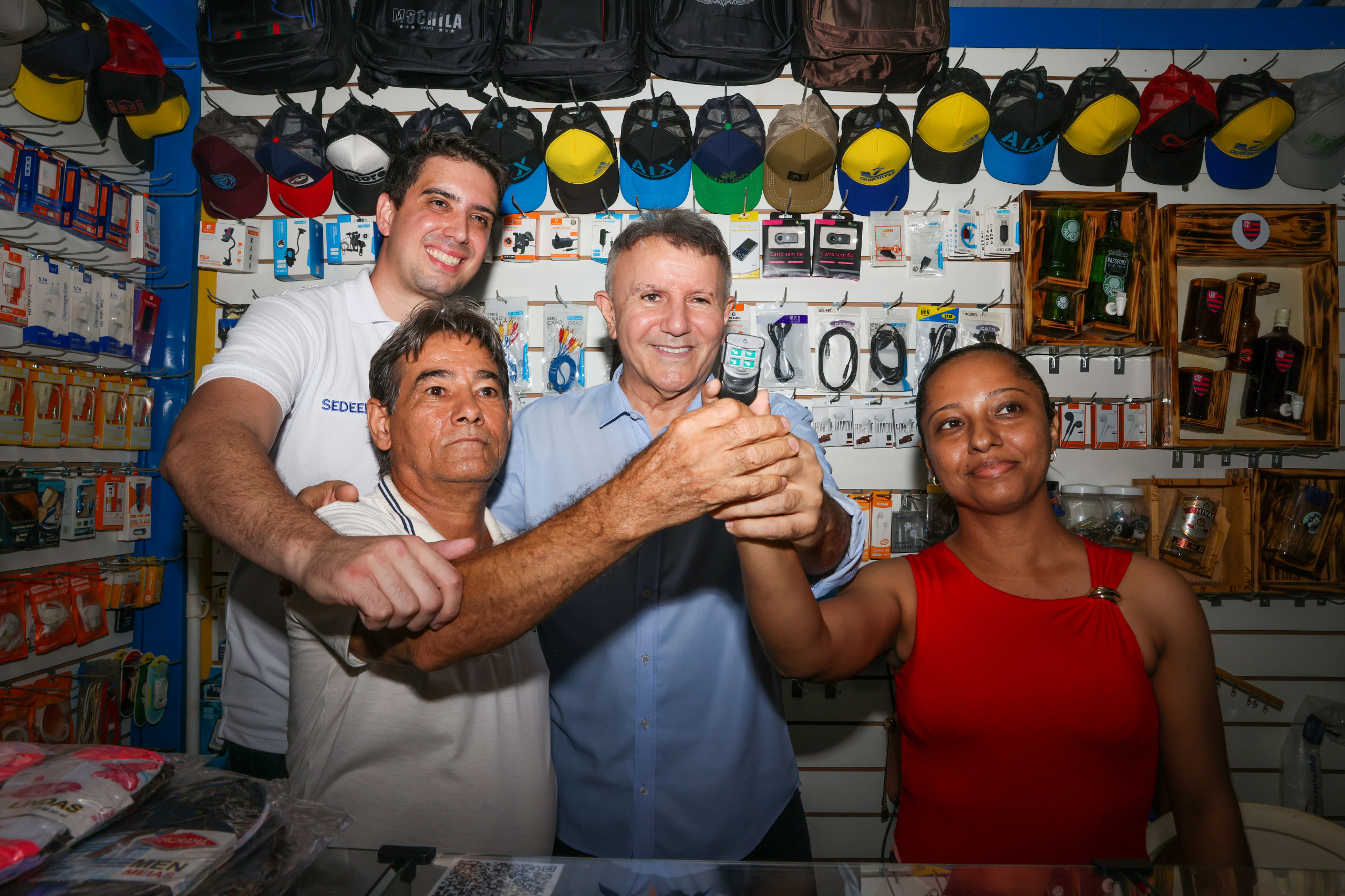 Eduardo Siqueira Campos entrega nova estrutura da Arca de Taquaralto