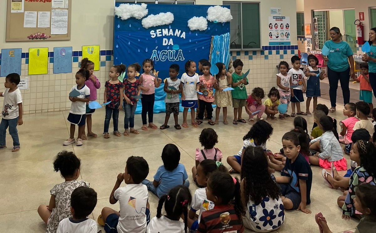 Escolas da rede municipal de Palmas promovem semana especial em celebração ao Dia Mundial da Água