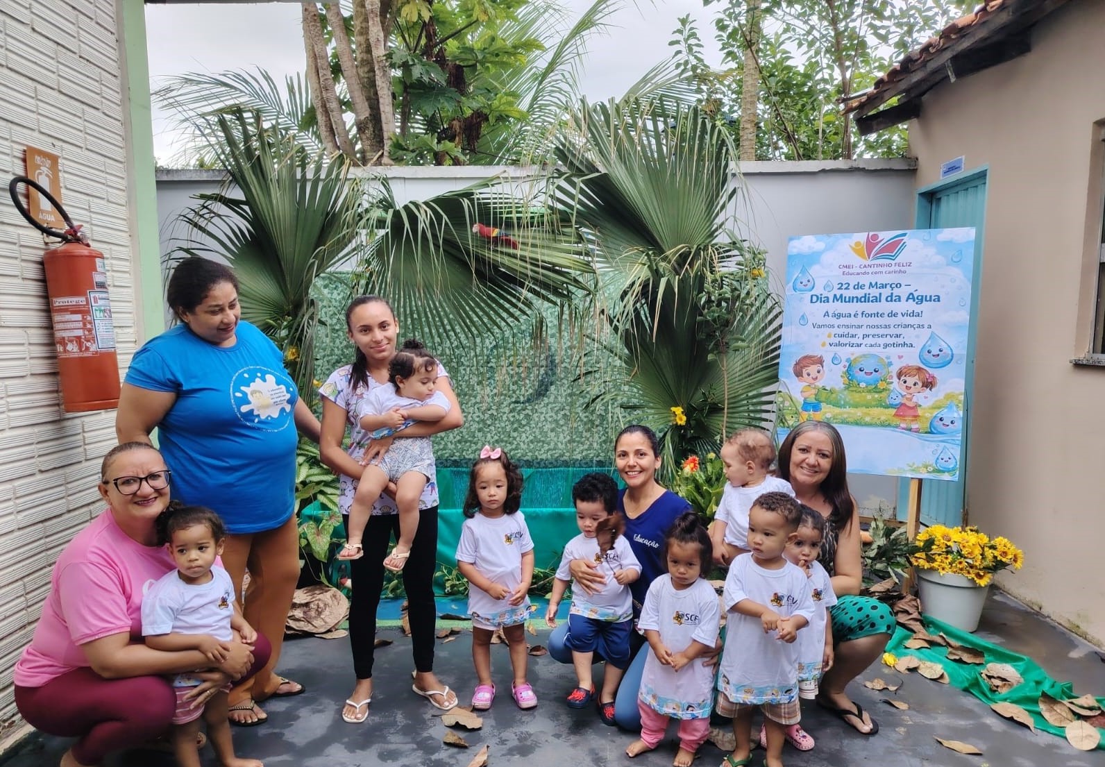 Projeto ‘Cachoeira das Descobertas’ estimula crianças a cuidarem e a preservarem a natureza