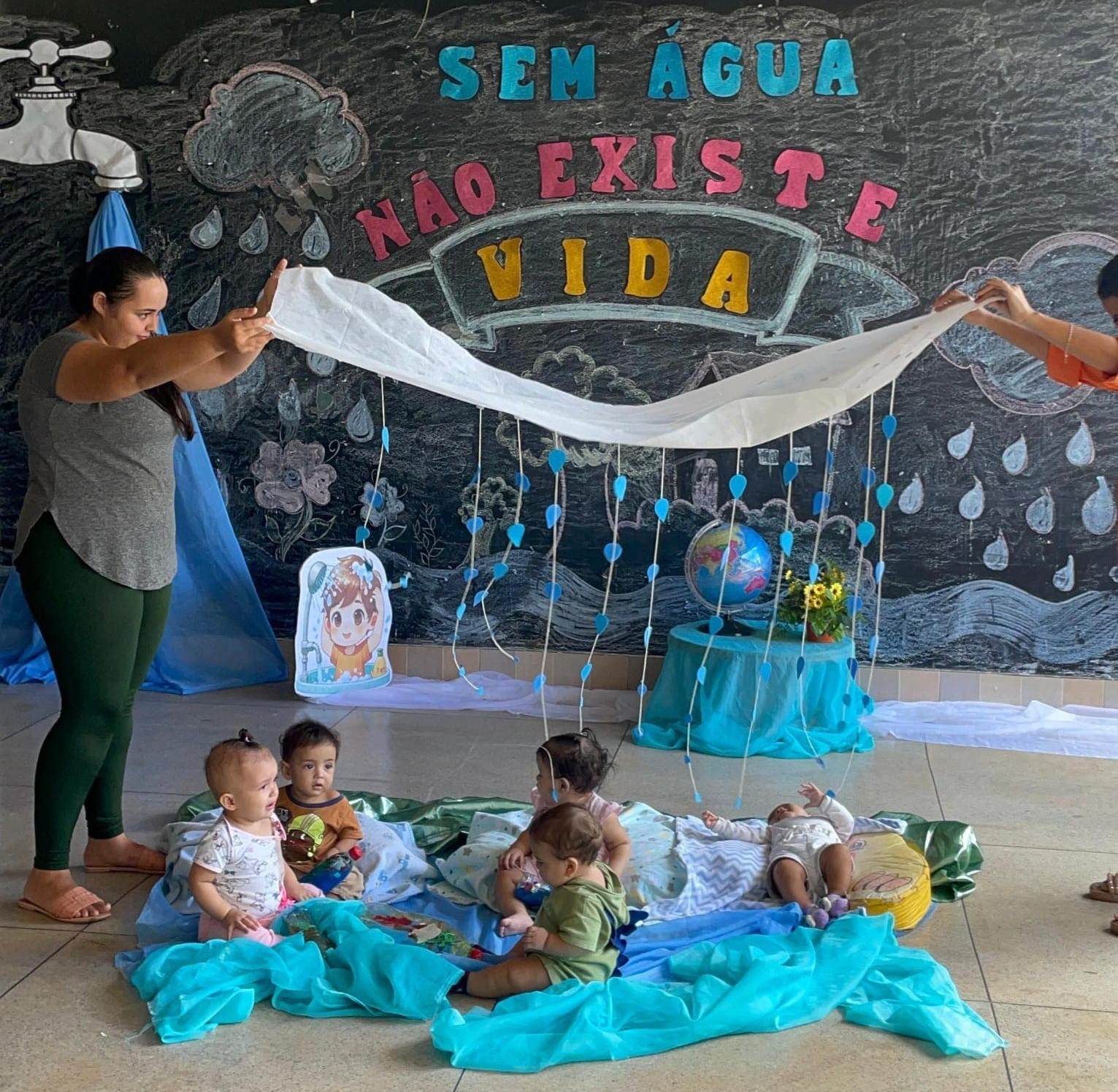 Cmei Sonho de Criança realiza encerramento de projeto sobre a importância da água