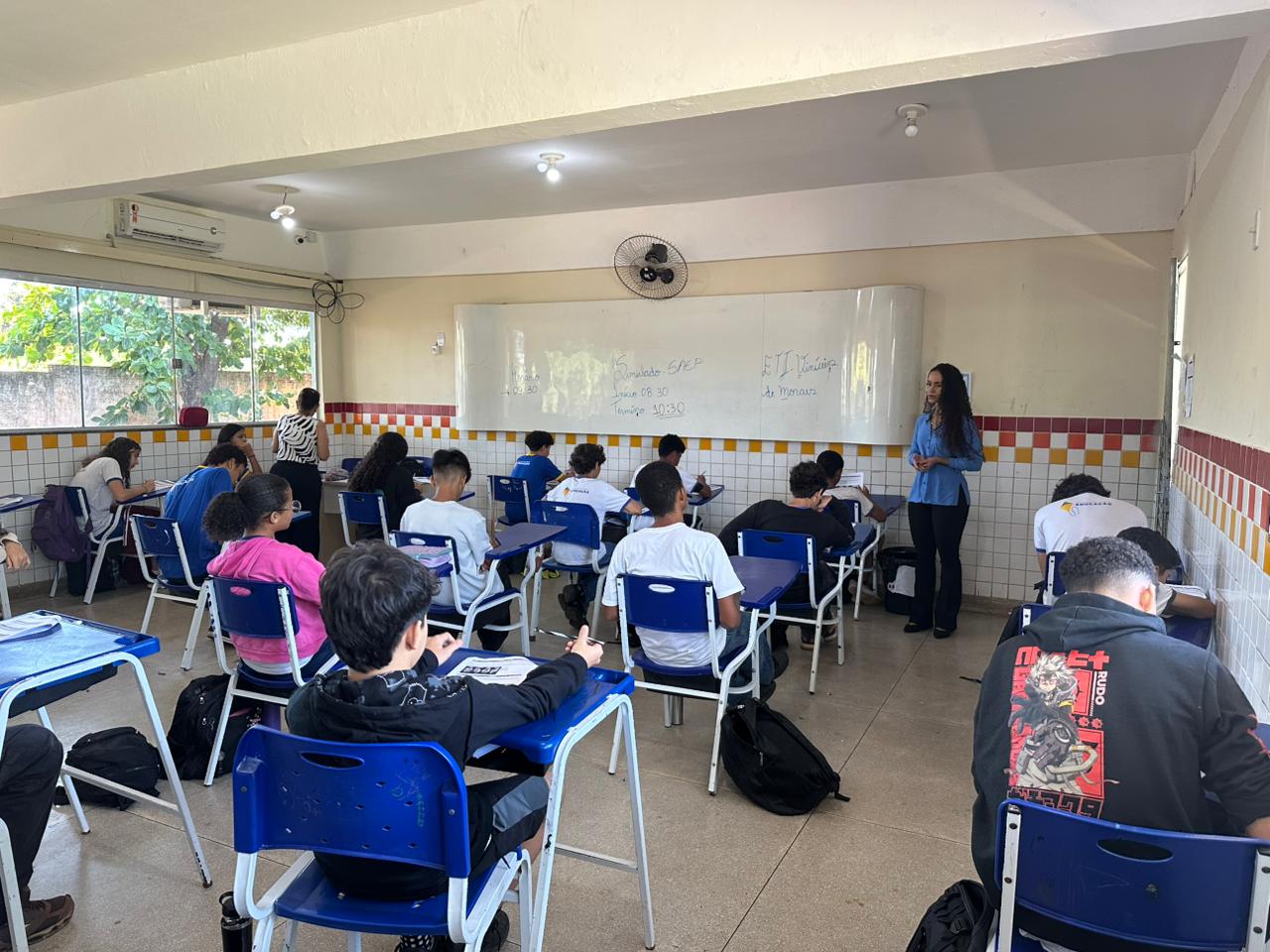 Cerca de 31 mil estudantes participam da avaliação bimestral do Saep na rede municipal de ensino da Capital