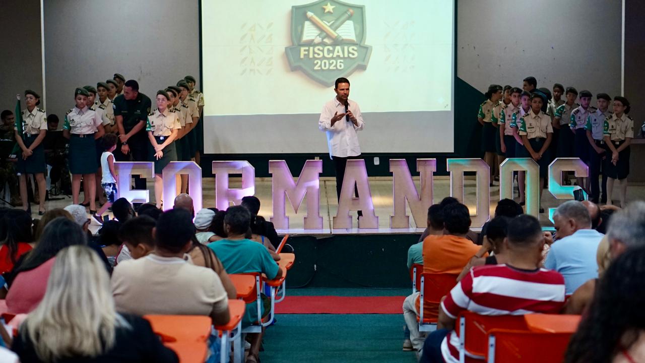 ETI Caroline Campelo conclui formação de fiscais escolares focado em disciplina e cidadania