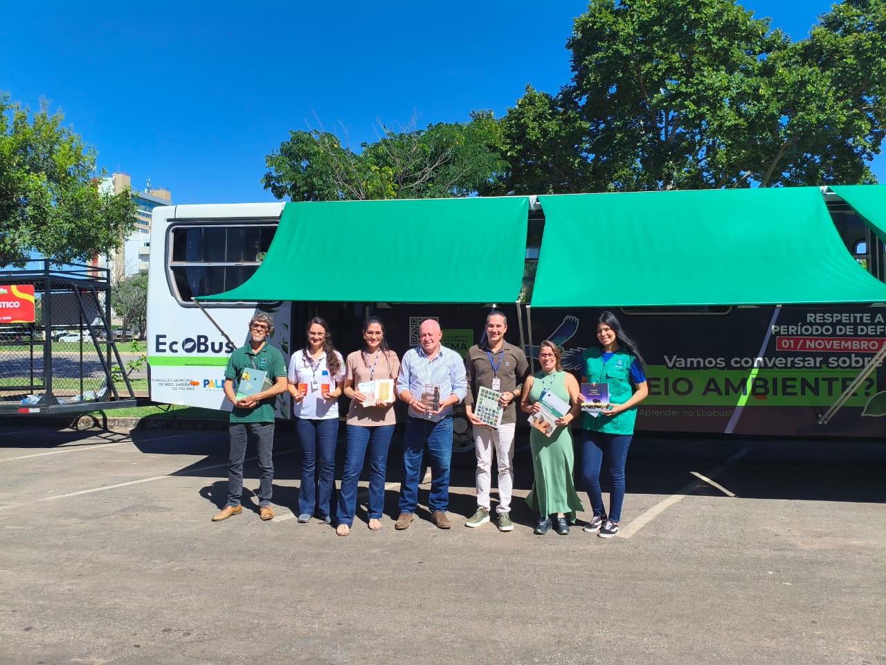 Prefeitura de Palmas e Ibama firmam parceria para ações de educação ambiental com o EcoBus