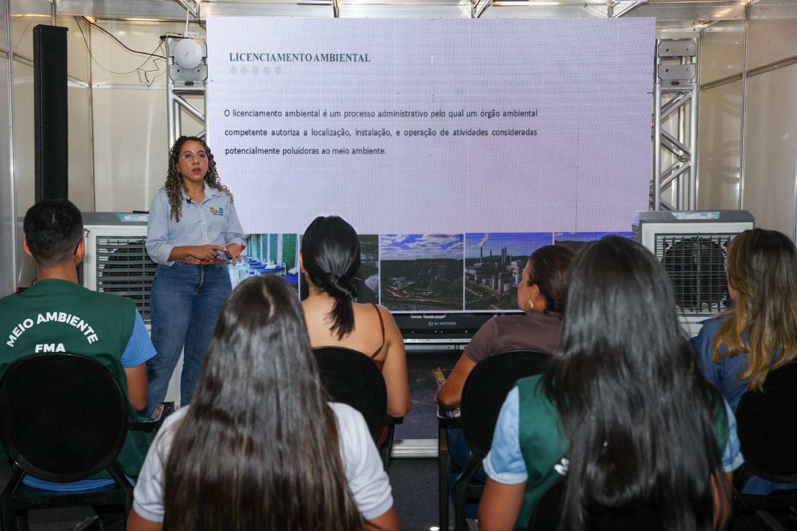 Fundação Municipal de Meio Ambiente de Palmas realiza palestra sobre licenciamento ambiental no primeiro dia de Agrotins