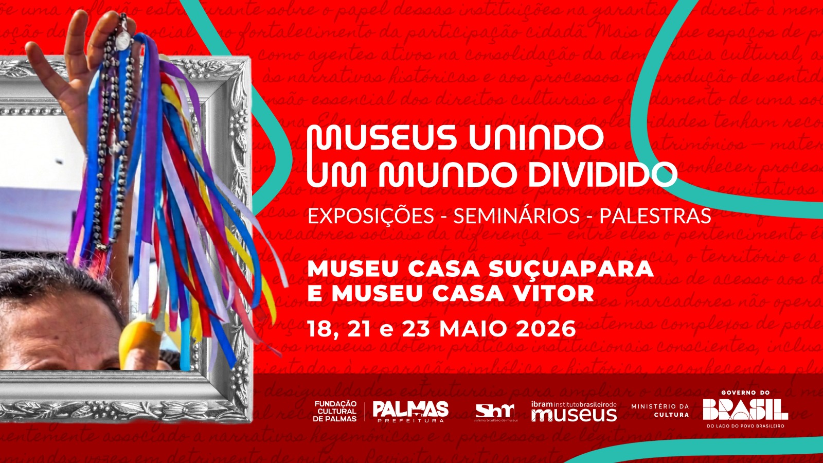 Fundação Cultural de Palmas divulga programação da Semana Nacional do Museu 2026