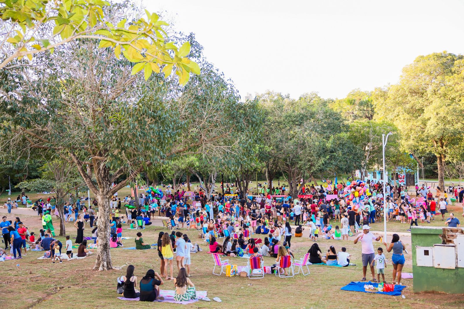 ‘Palmas para o Brincar’ transforma Parque Cesamar em espaço de encontros, brincadeiras e partilha entre famílias