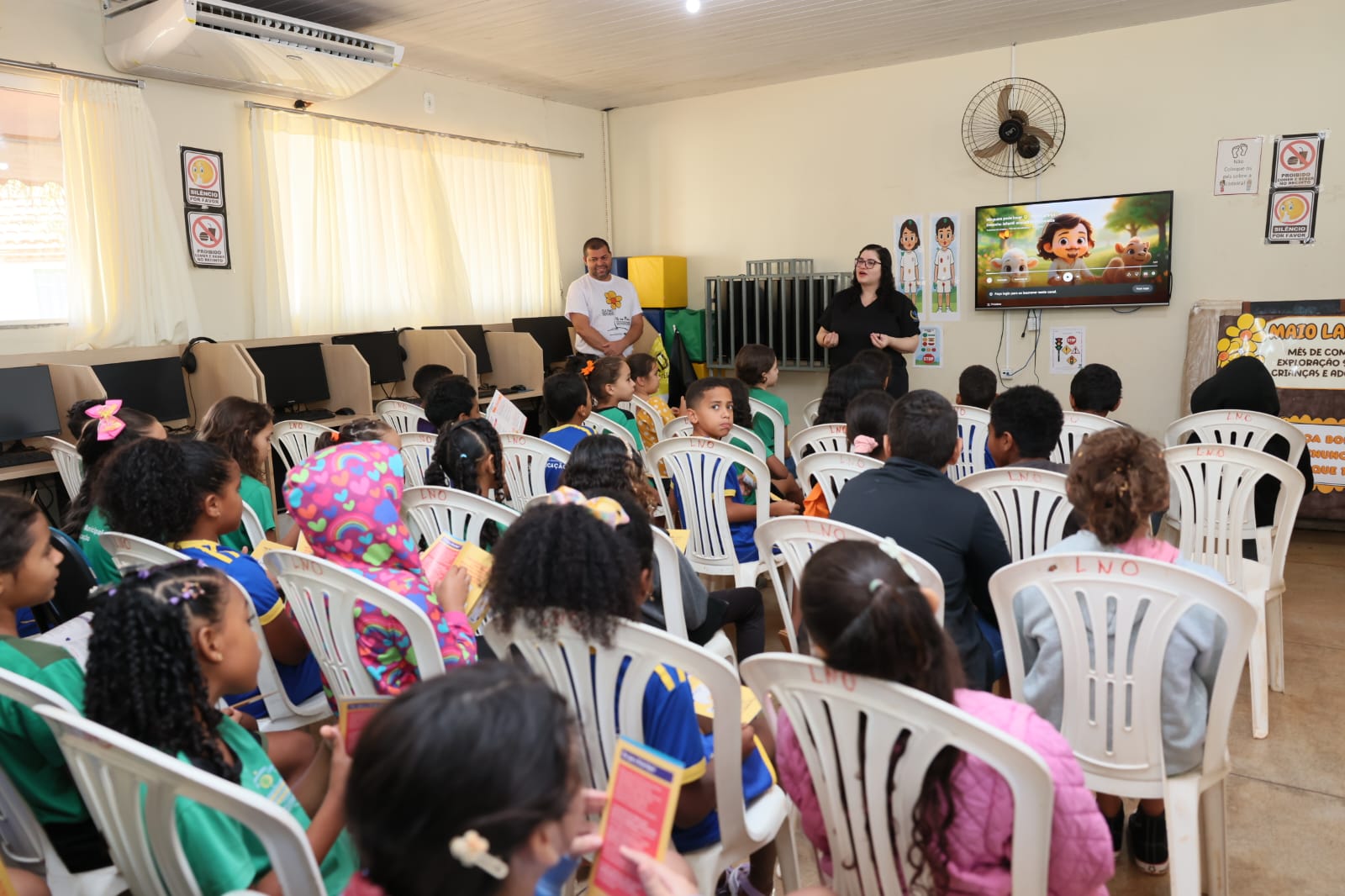 Prefeitura de Palmas realiza mobilização do Programa Saúde na Escola em Buritirana