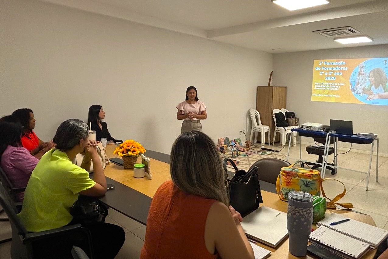 Educação promove 2ª formação para professores formadores do programa Palmas para a Alfabetização