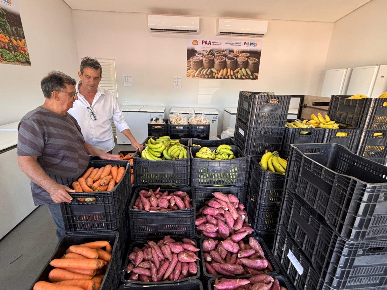 Prefeitura distribuirá mais 460 cestas pelo Programa de Aquisição de Alimentos
