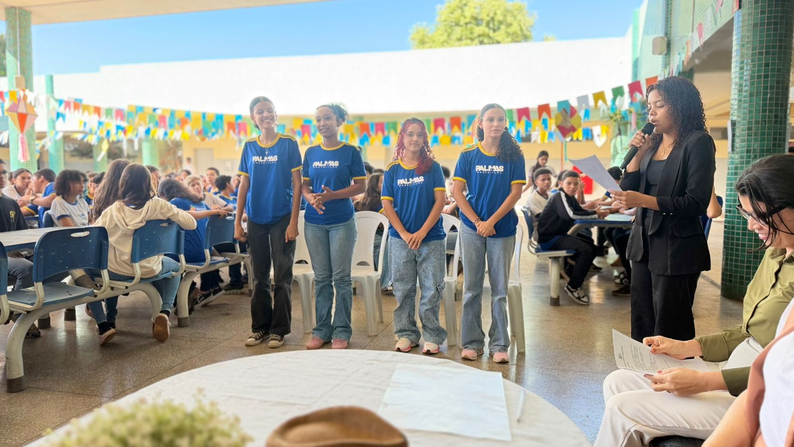 Escola Municipal Beatriz Rodrigues empossa diretoria do Grêmio Estudantil após pleito democrático