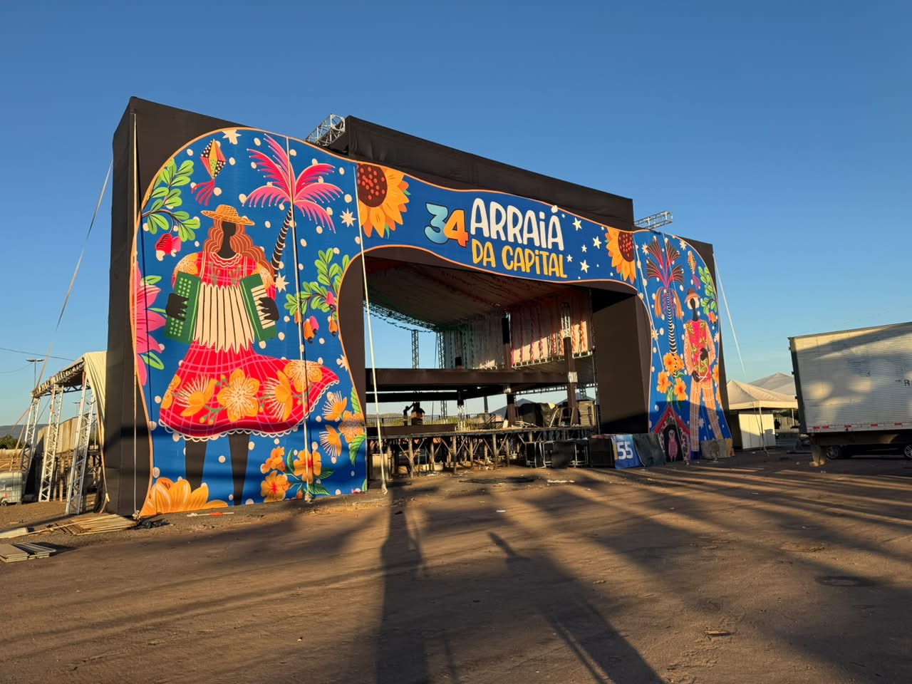 Parque de diversões, bodega e ampliação dos espaços estão entre as novidades da estrutura do Arraiá da Capital 2026
