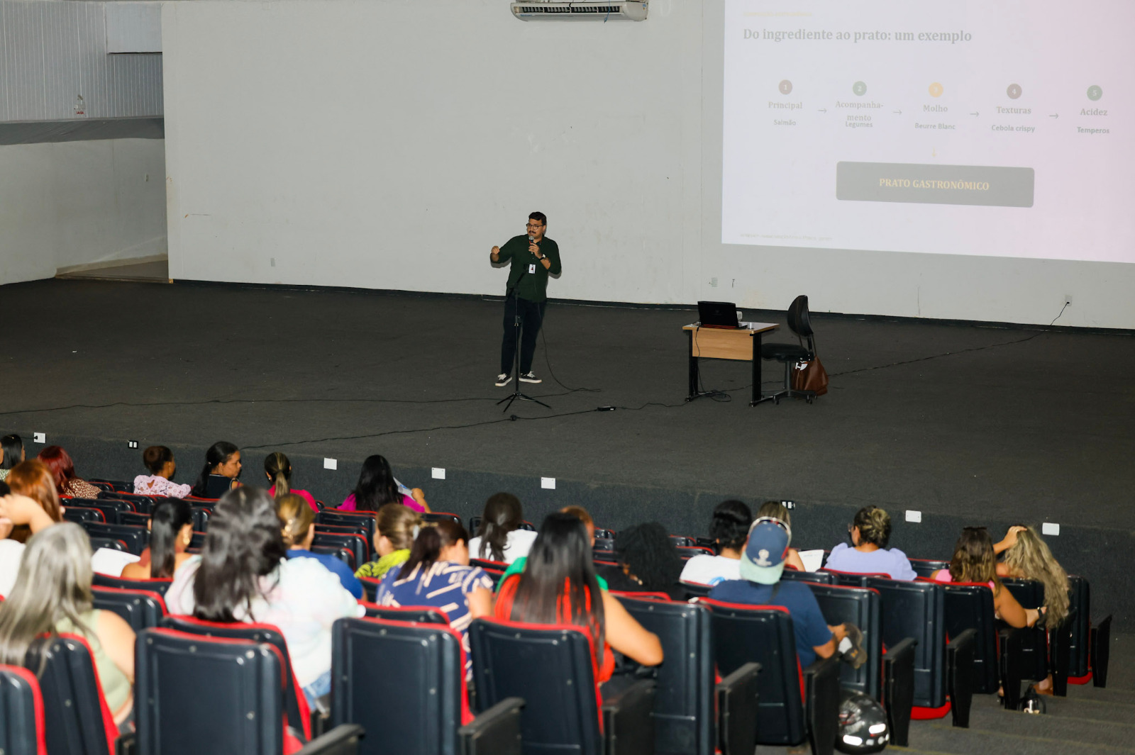 Selecionados ao Festival Gastronômico de Taquaruçu participam de workshop sobre ficha técnica e harmonização de pratos