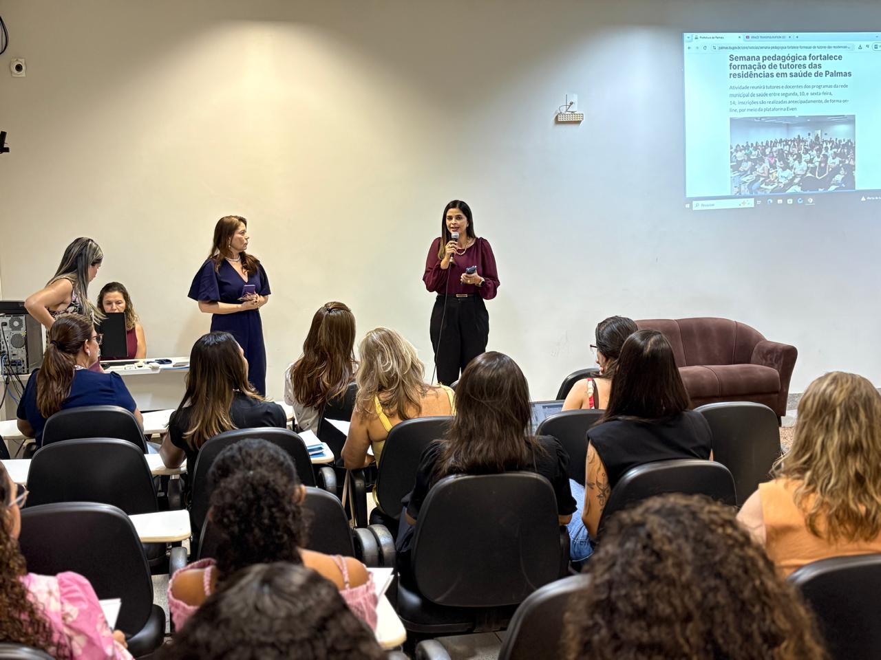 Saúde Palmas qualifica tutores para aprimorar atendimento à população