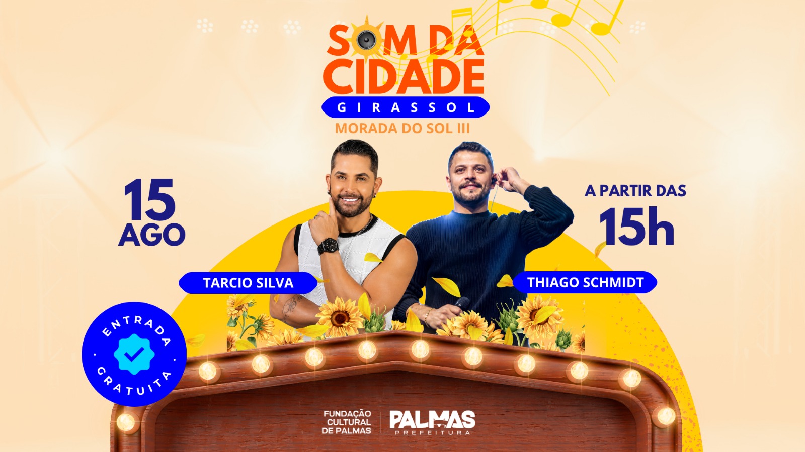Som da Cidade leva música, cultura e lazer ao setor Morada do Sol III neste sábado, 15