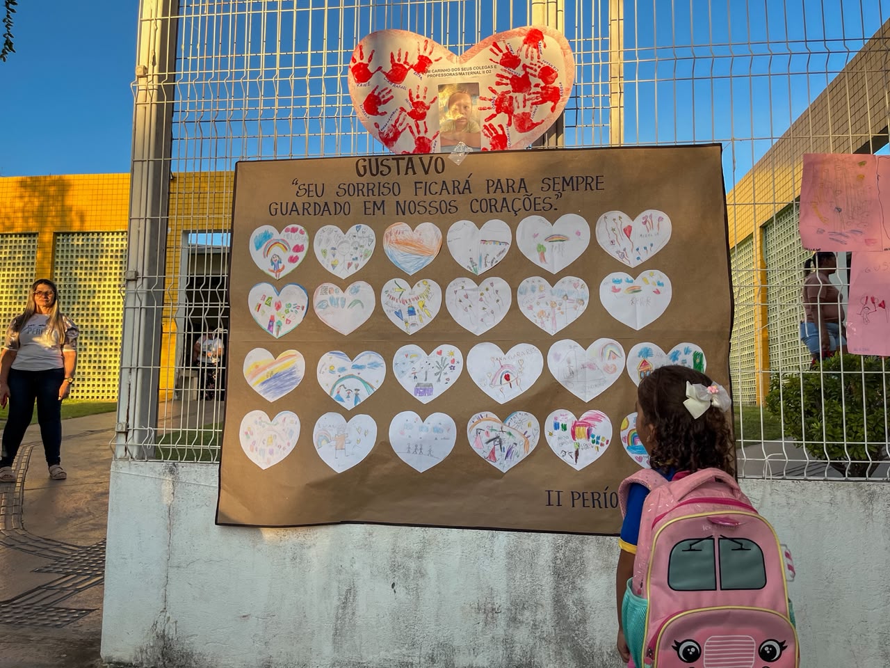 Cmei Irmã Maria Custódia presta homenagem a Gustavo Veloso e reforça compromisso com a proteção das crianças