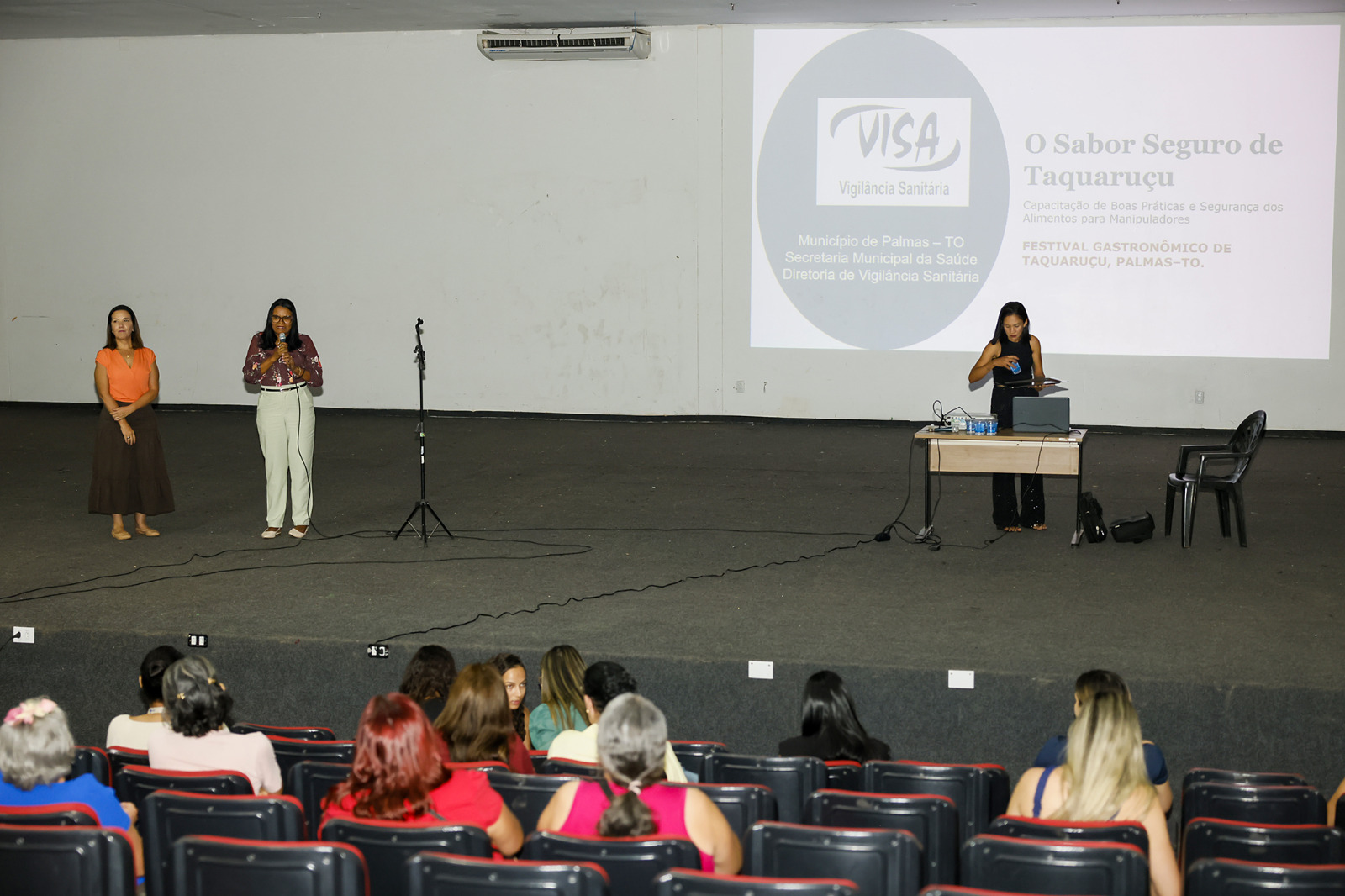 Visa Palmas capacita participantes do FGT em higiene pessoal e manipulação de alimentos
