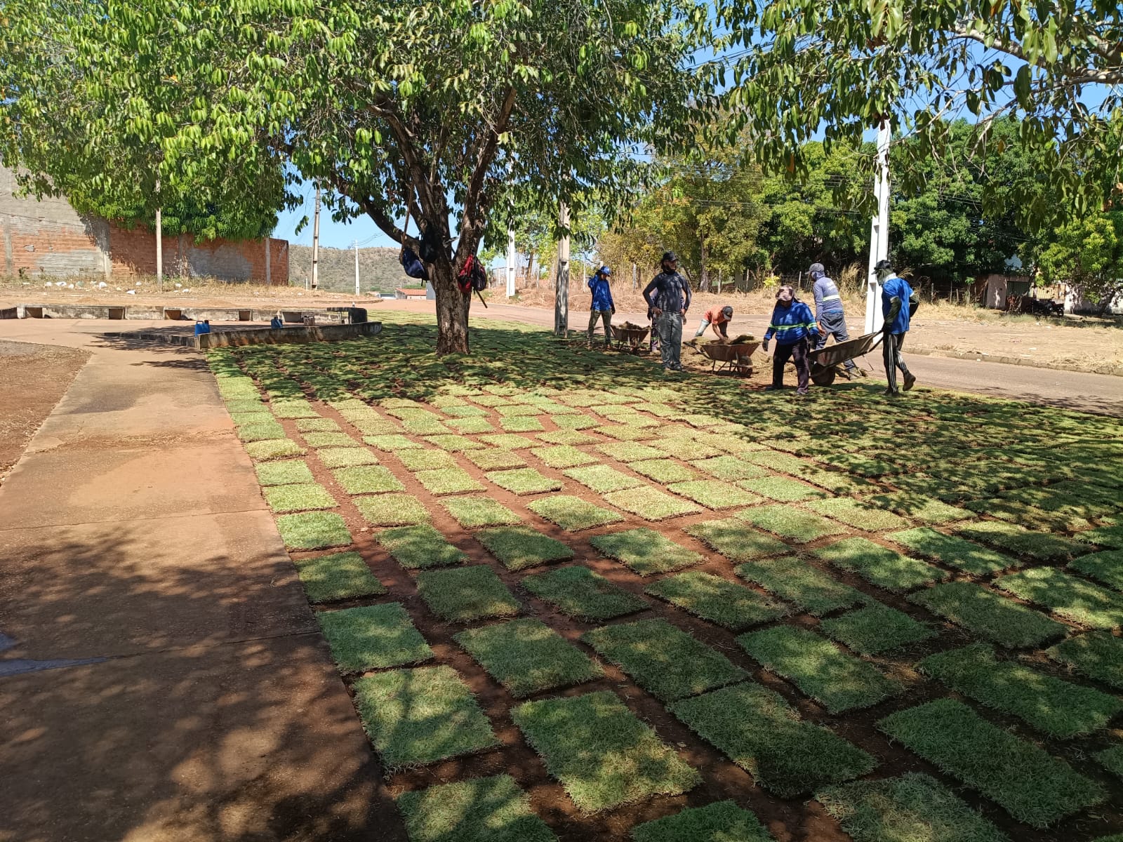 Prefeitura de Palmas inicia revitalização completa da praça do Jardim Aureny IV