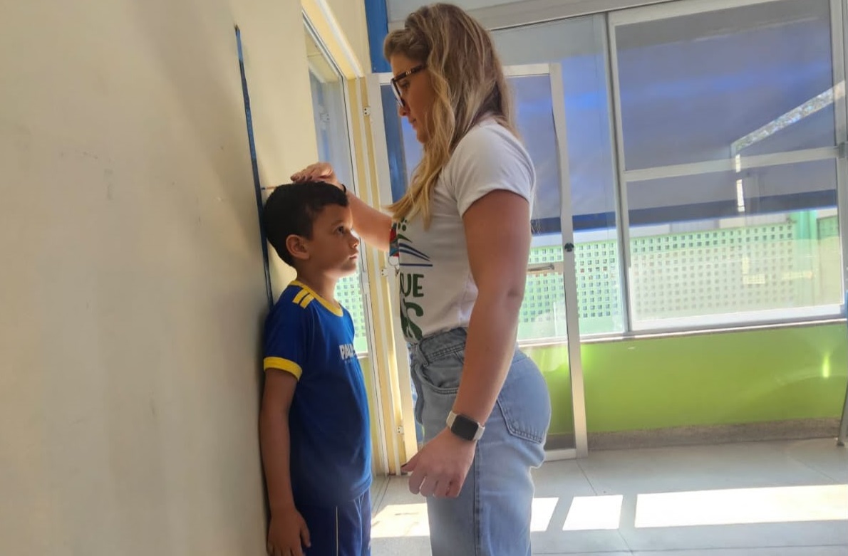 Projeto Crescer na Escola realiza diagnóstico nutricional de crianças nos Cmeis de Palmas
