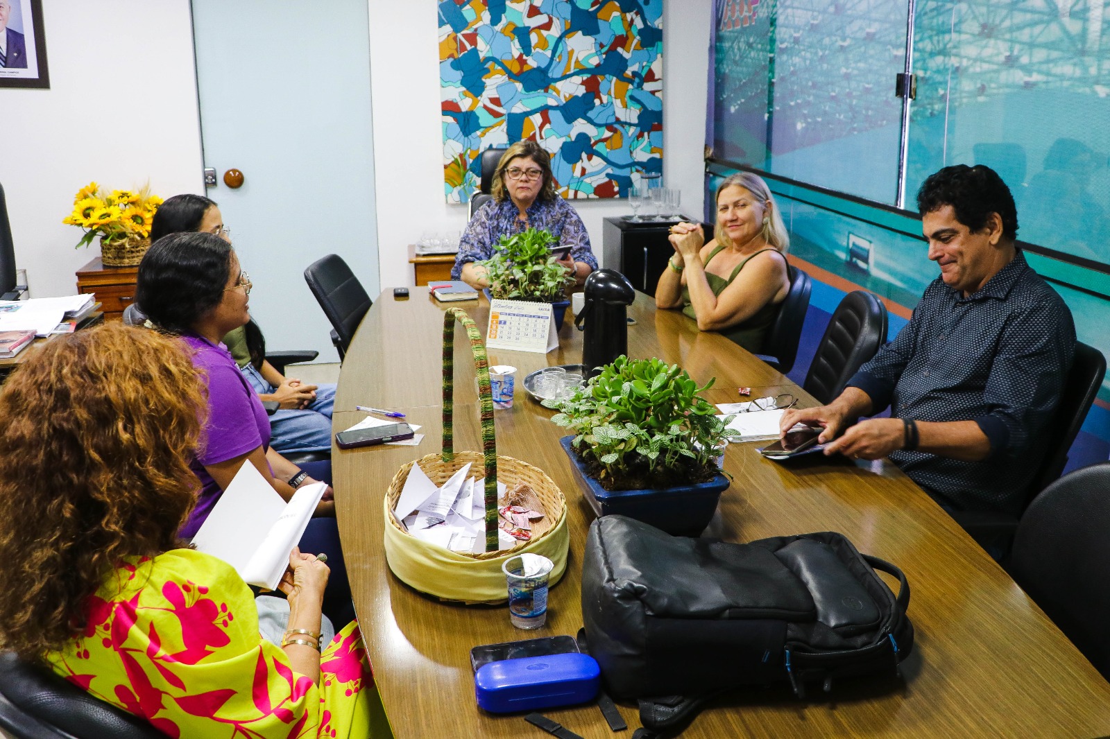 Fundação Cultural de Palmas recebe representante do Conselho Federal de Biblioteconomia
