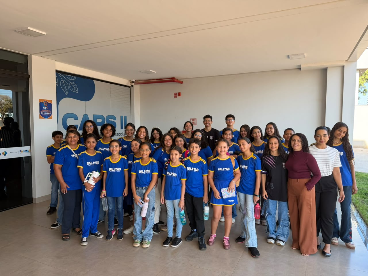 Alunos da Escola Beatriz Rodrigues participam da Ação Semana da Vida e conhecem os Centros de Atenção Psicossocial de Palmas
