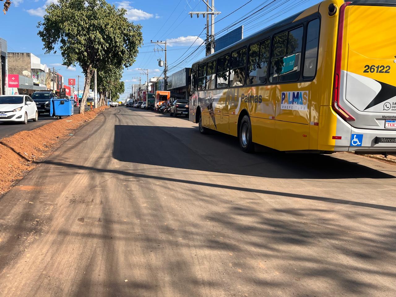 Avenida Tocantins já tem mais de 50% da requalificação executada em apenas 20 dias