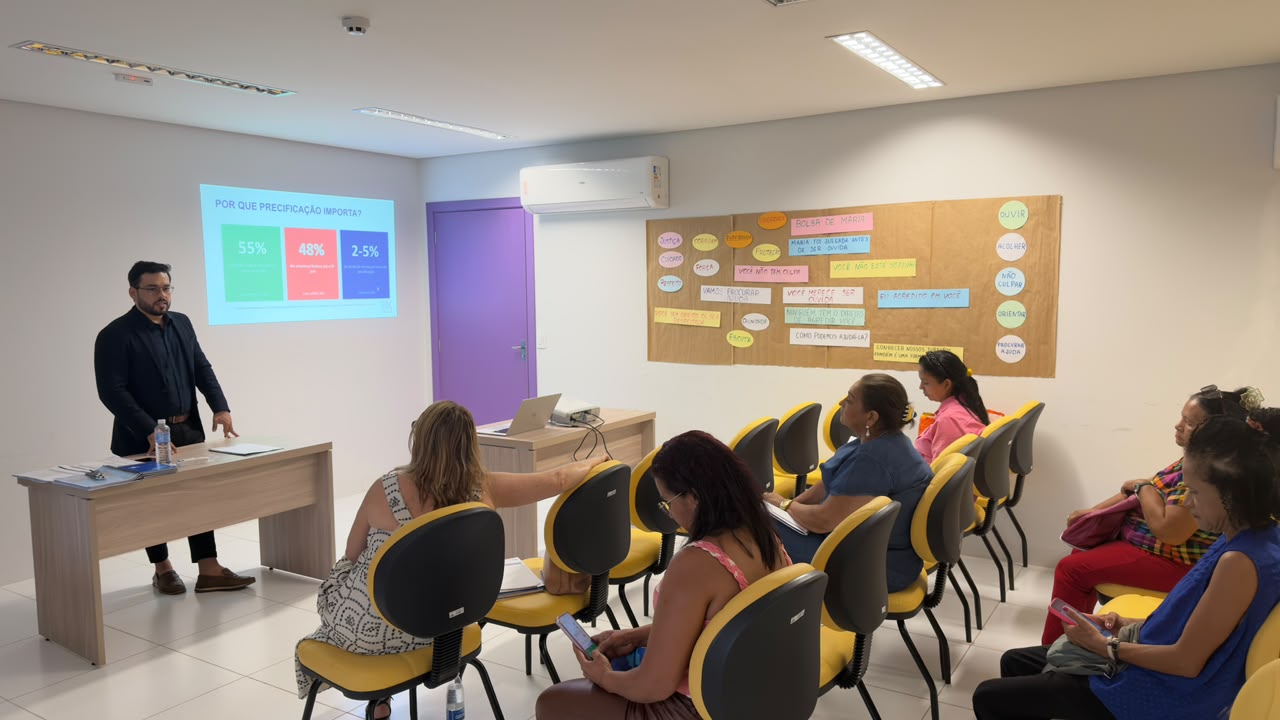 Oficina ensina mulheres empreendedoras a calcular o preço de produtos e serviços