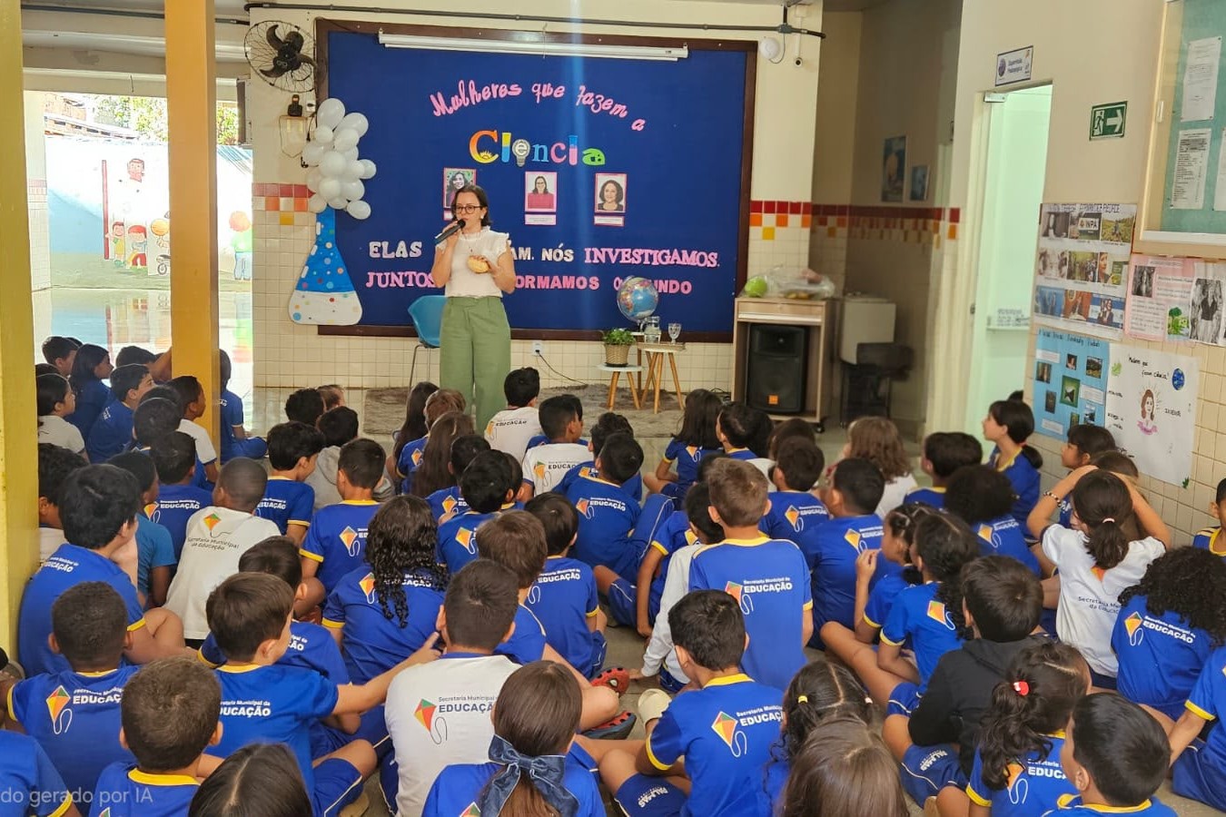 Escola Degraus do Saber em Palmas expõe trabalhos científicos da Feira de Ciências 2026