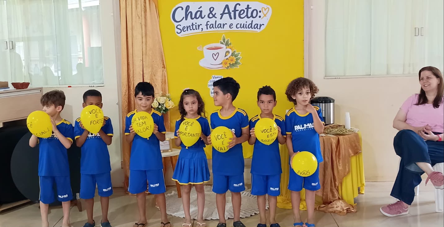 Cmei Sonho Encantado promove ação ‘Chá & Afeto’ para fortalecer cuidado com a saúde emocional