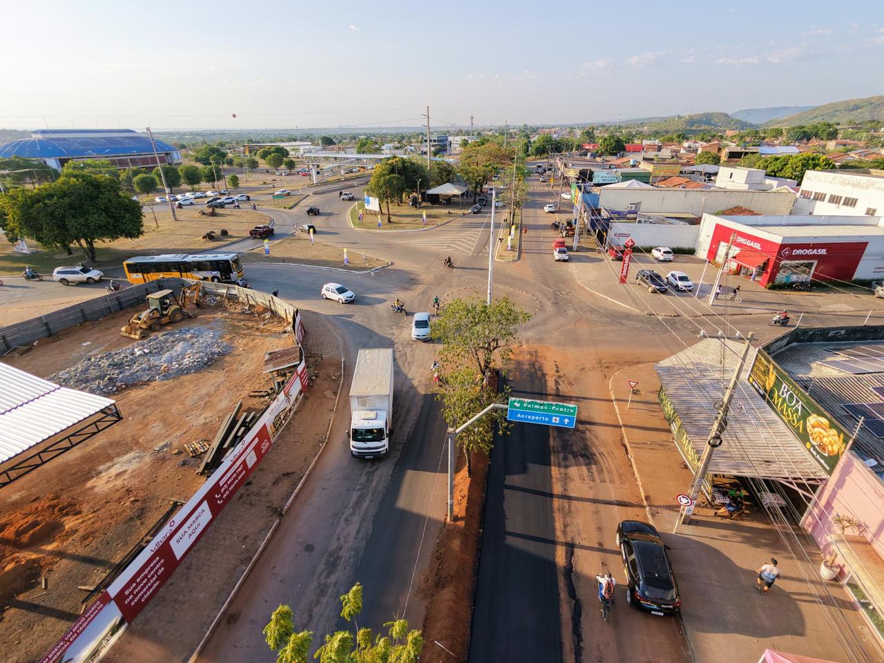 Prefeitura de Palmas conclui ampliação da faixa de circulação na Avenida Tocantins, em Taquaralto