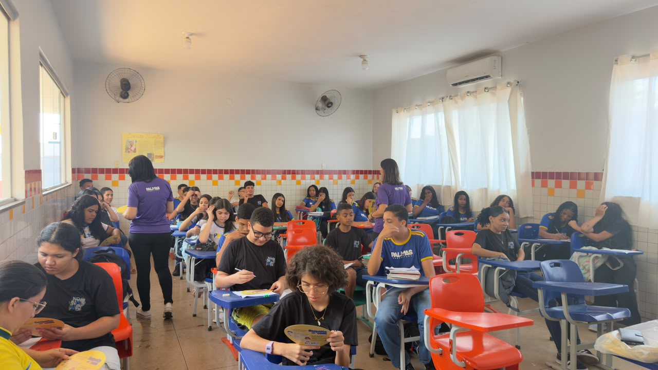 Alunos da Rede Municipal participam de conscientização sobre o enfrentamento à violência contra a mulher
