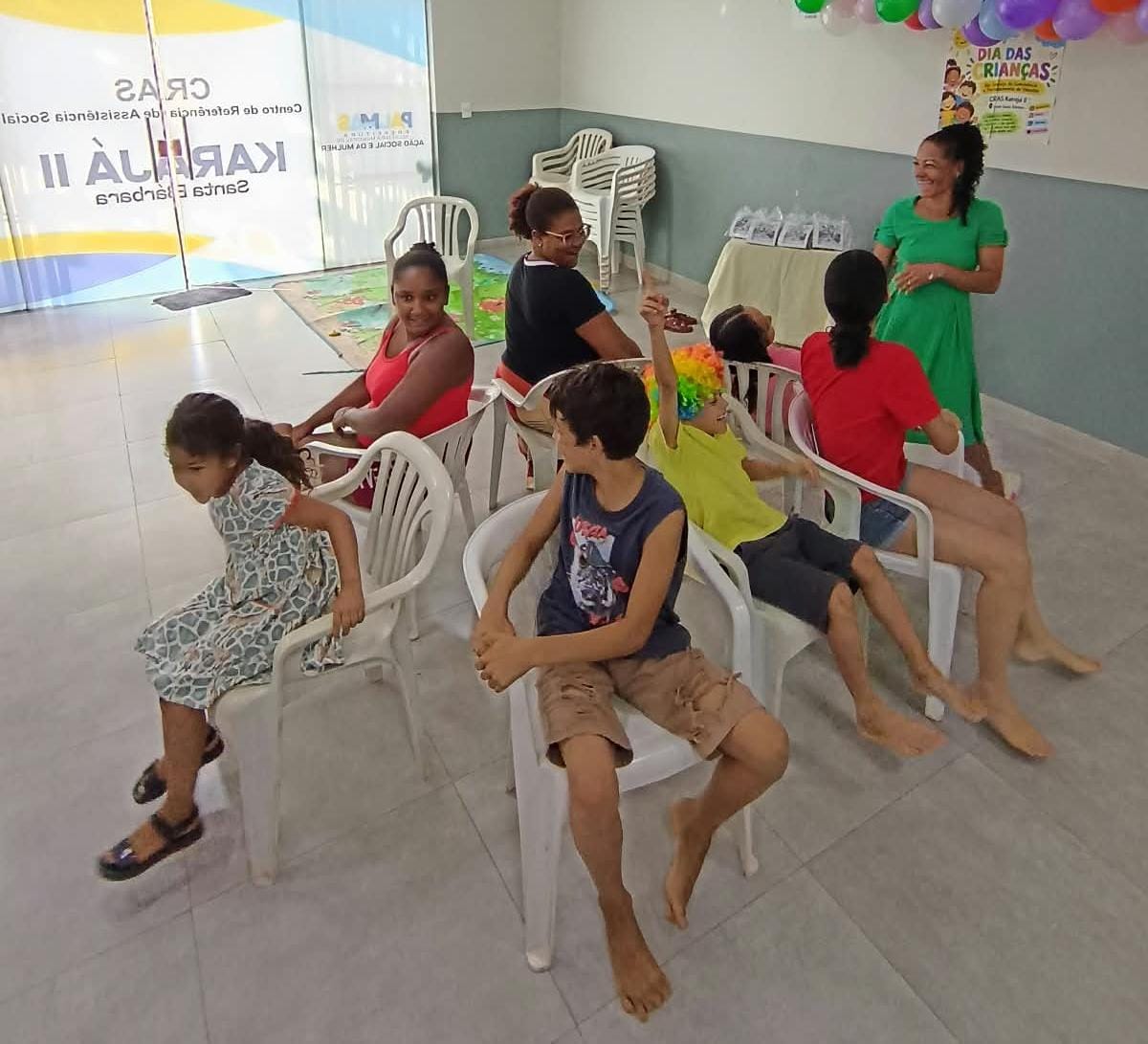 Cras Karajá II comemora Dia das Crianças com brincadeiras e diversão