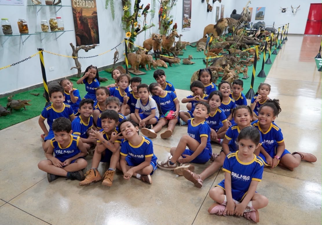 Projeto Amigos dos Animais leva crianças do Cmei Professora Juscéia Garbelini ao Museu de Zoologia
