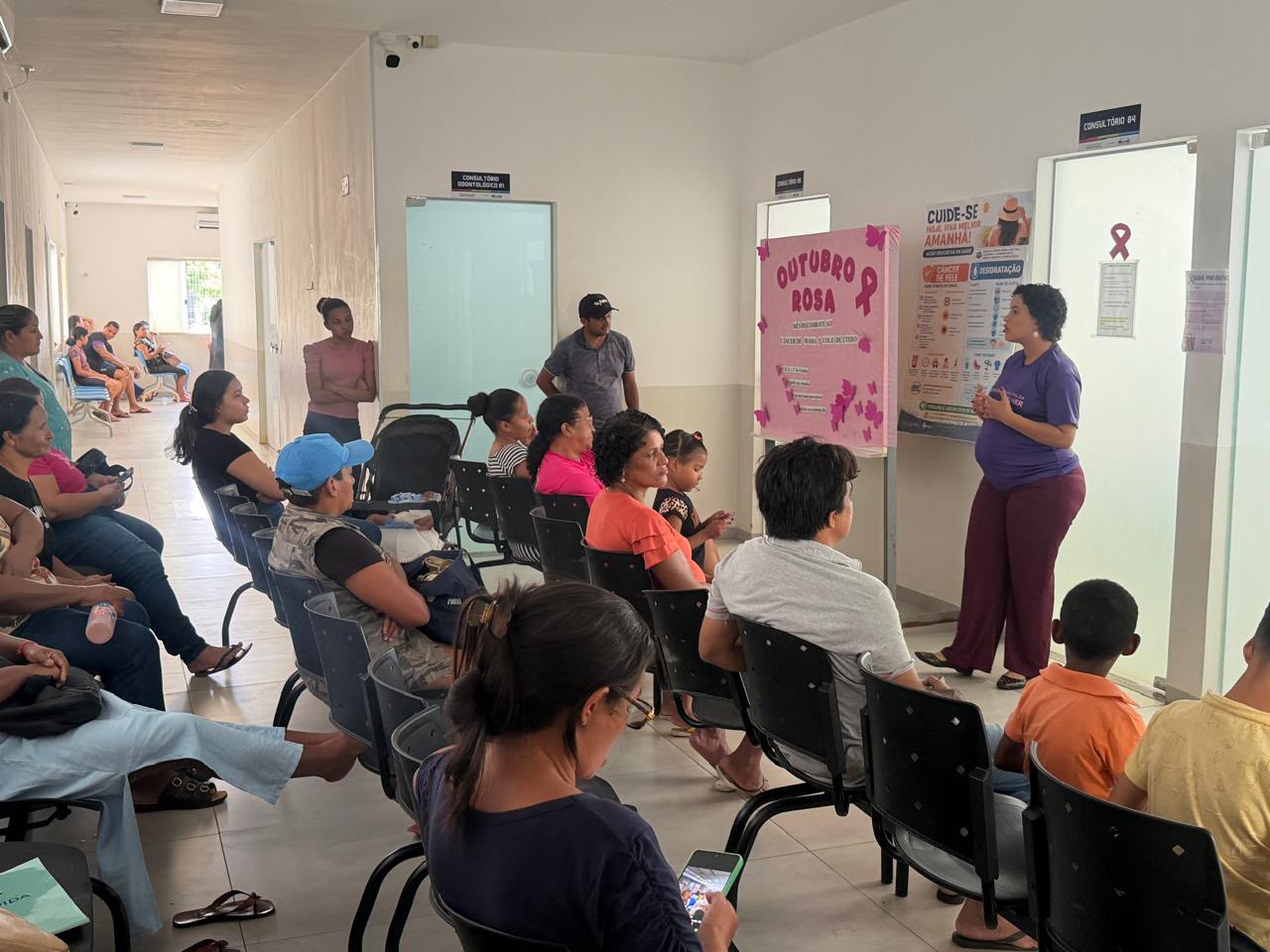 Ações abordam prevenção e enfrentamento à violência contra a mulher em diferentes pontos de Palmas