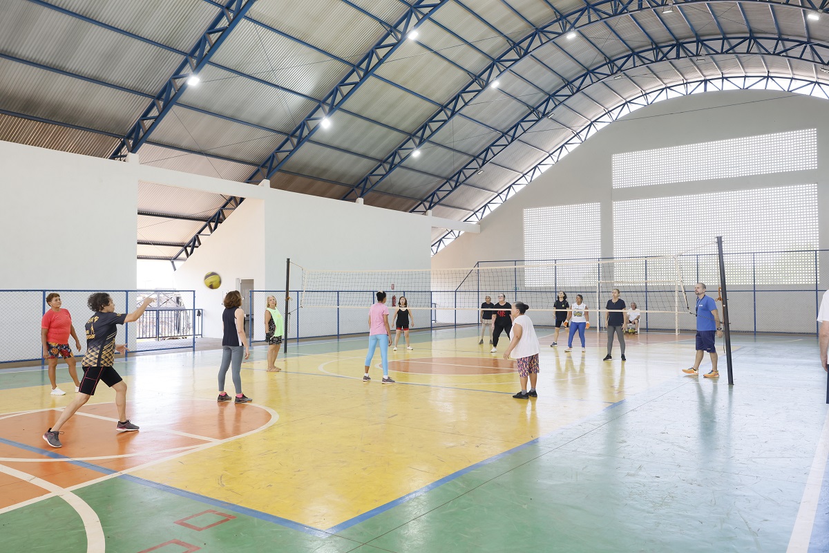 Projeto VóVôlei promove qualidade de vida e transforma o dia a dia de atletas da melhor idade da Capital