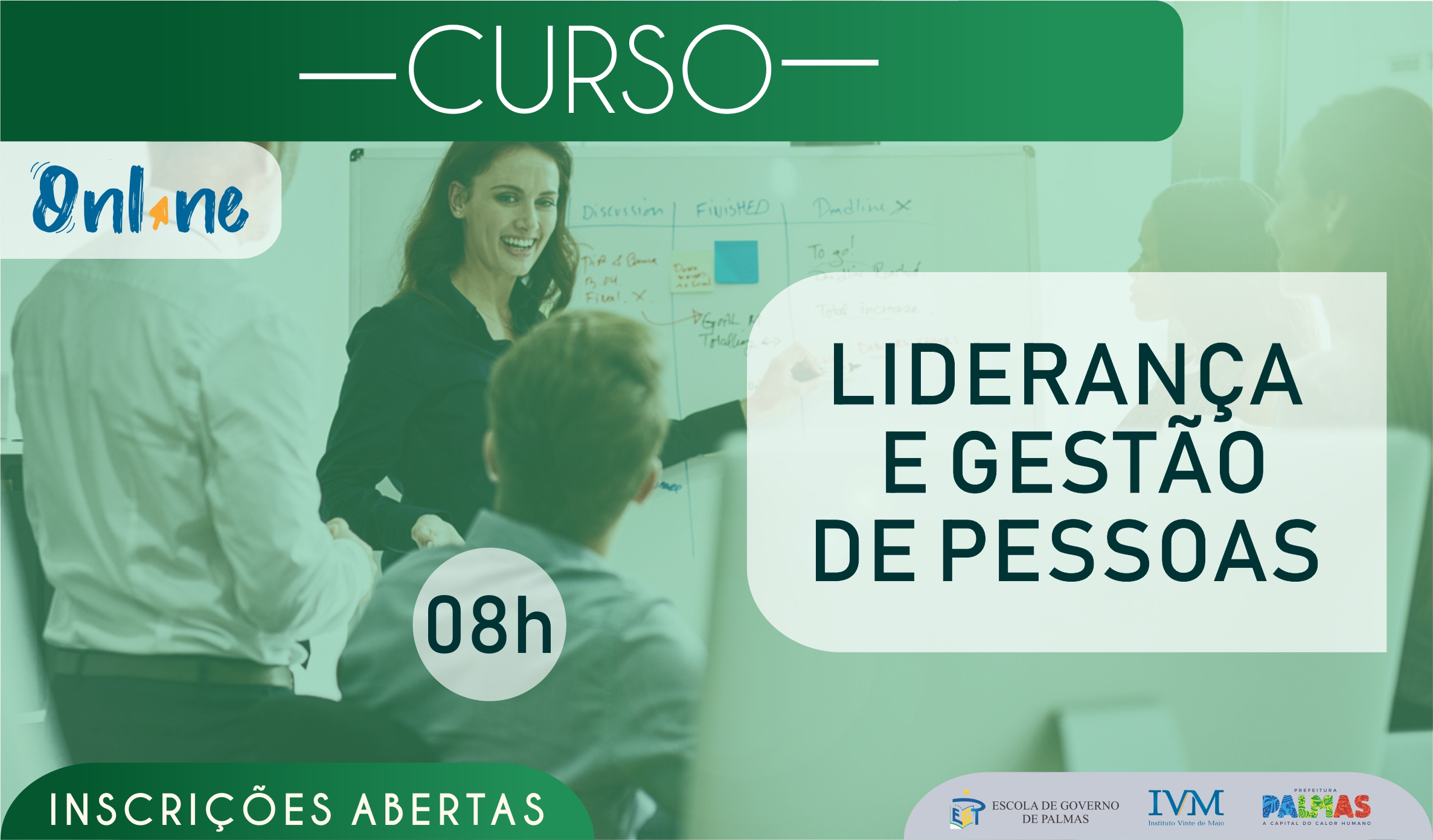 Abertas inscrições para curso EaD em ‘Liderança e Gestão de Pessoas’