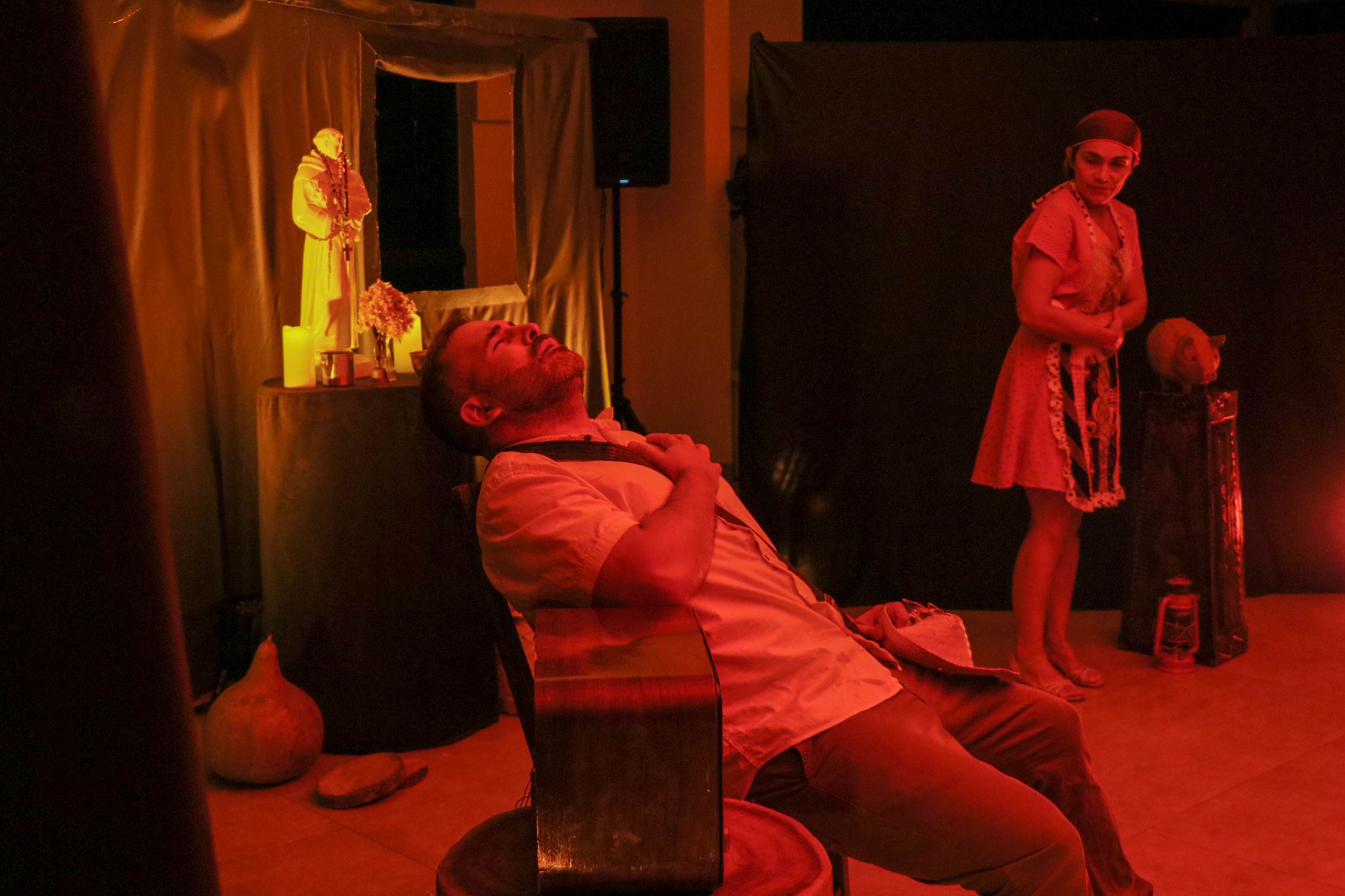 Público pôde contemplar o 1º ato da obra, que possui outros dois. O espetáculo completo será apresentado no final deste ano, em data a ser definida