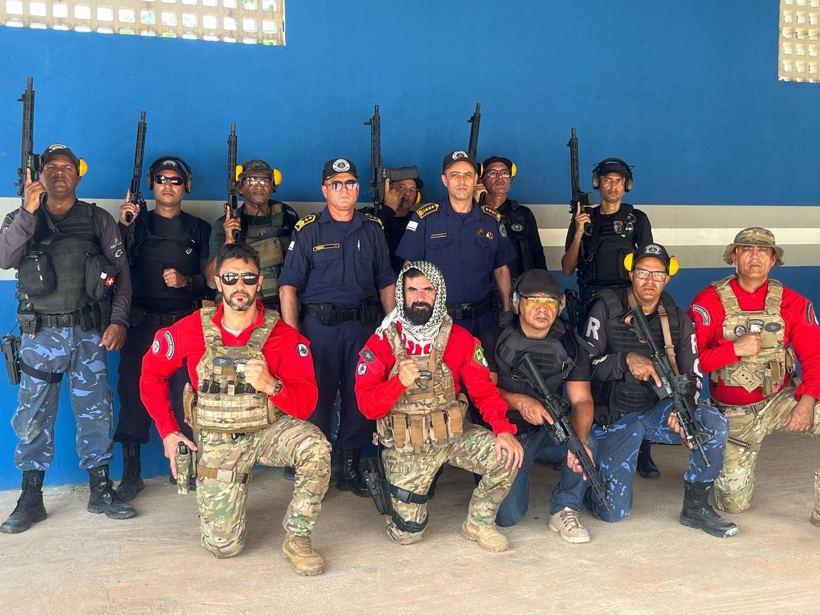 Guarda Metropolitana aprimora técnicas de manuseio da carabina 5.56