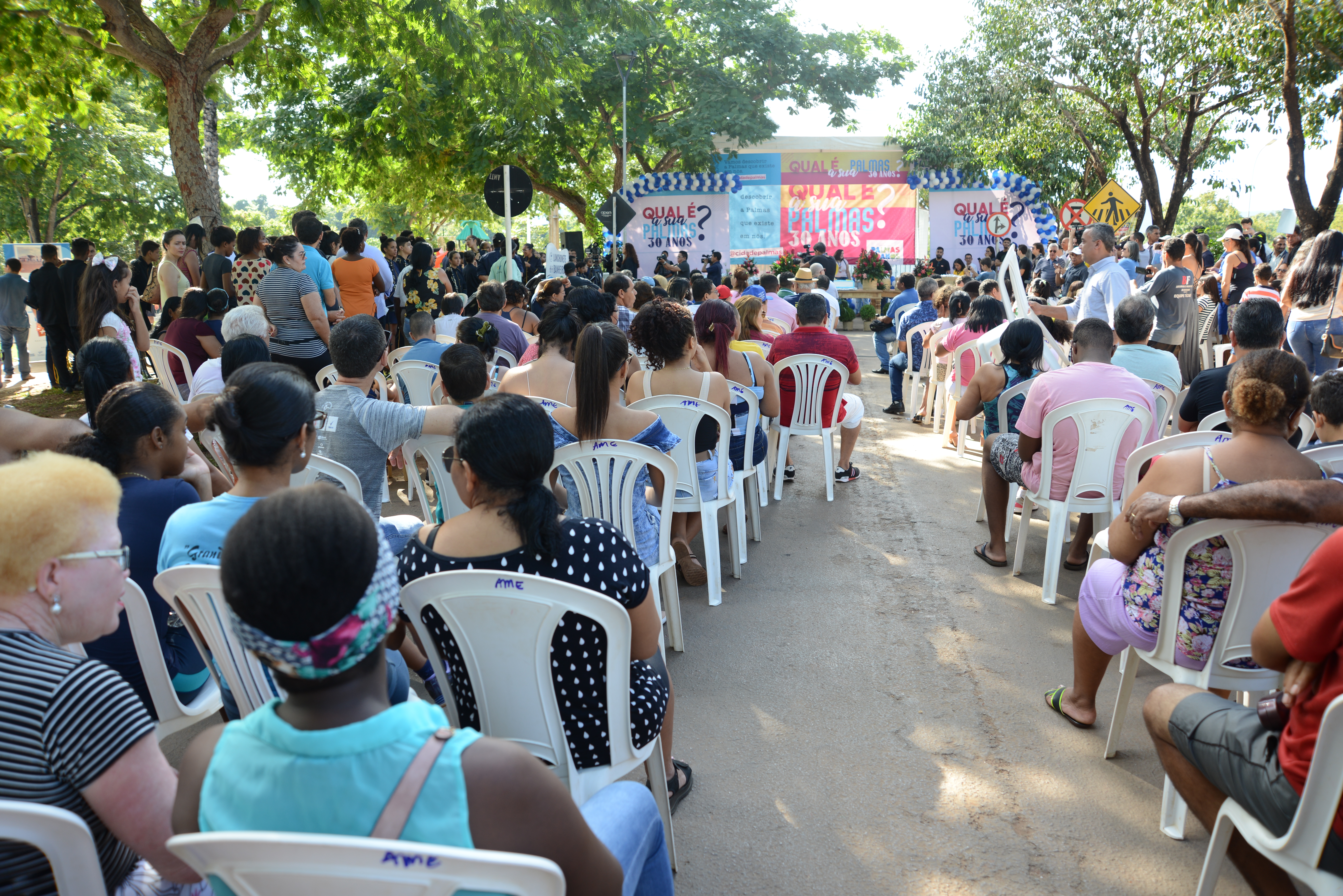 Parque Cesamar foi palco do corte do bolo de 30 anos da Capital