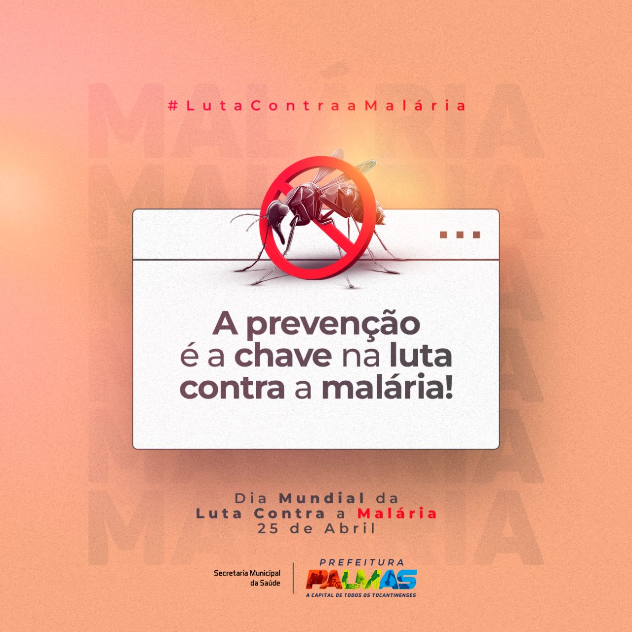 Semus faz chamado para Dia Mundial contra malária nesta terça, 25