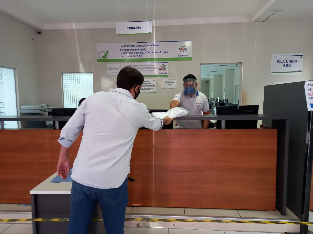 Mais de 9 mil atendimentos foram realizados no mês de julho nas unidades do Resolve Palmas