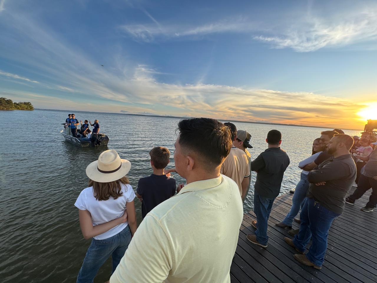 Família Nakamura comanda primeiro dia de workshop sobre pesca esportiva na Agrotins