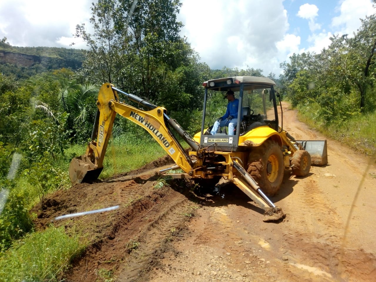 Seder trabalha na recuperação de estradas vicinais na zona rural de Palmas