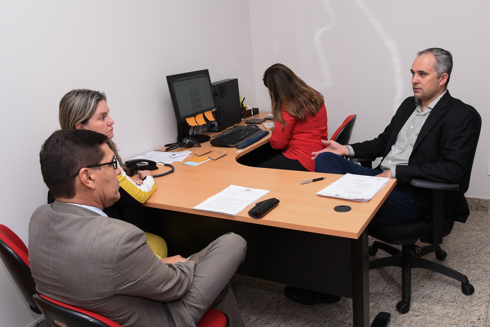 Secretaria Municipal da Educação discute o SIMPalmas com o Ministério Público Estadual