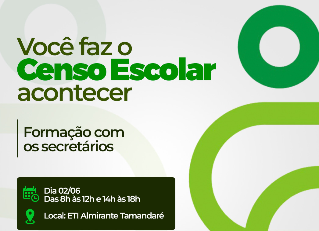 Secretários escolares de Palmas recebem capacitação sobre censo escolar 2023