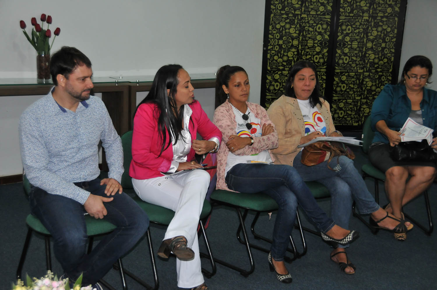 Dinamizadores culturais realizam rodas de conversa sobre a Rede Saúde e Cultura e divulgam editais do Minc