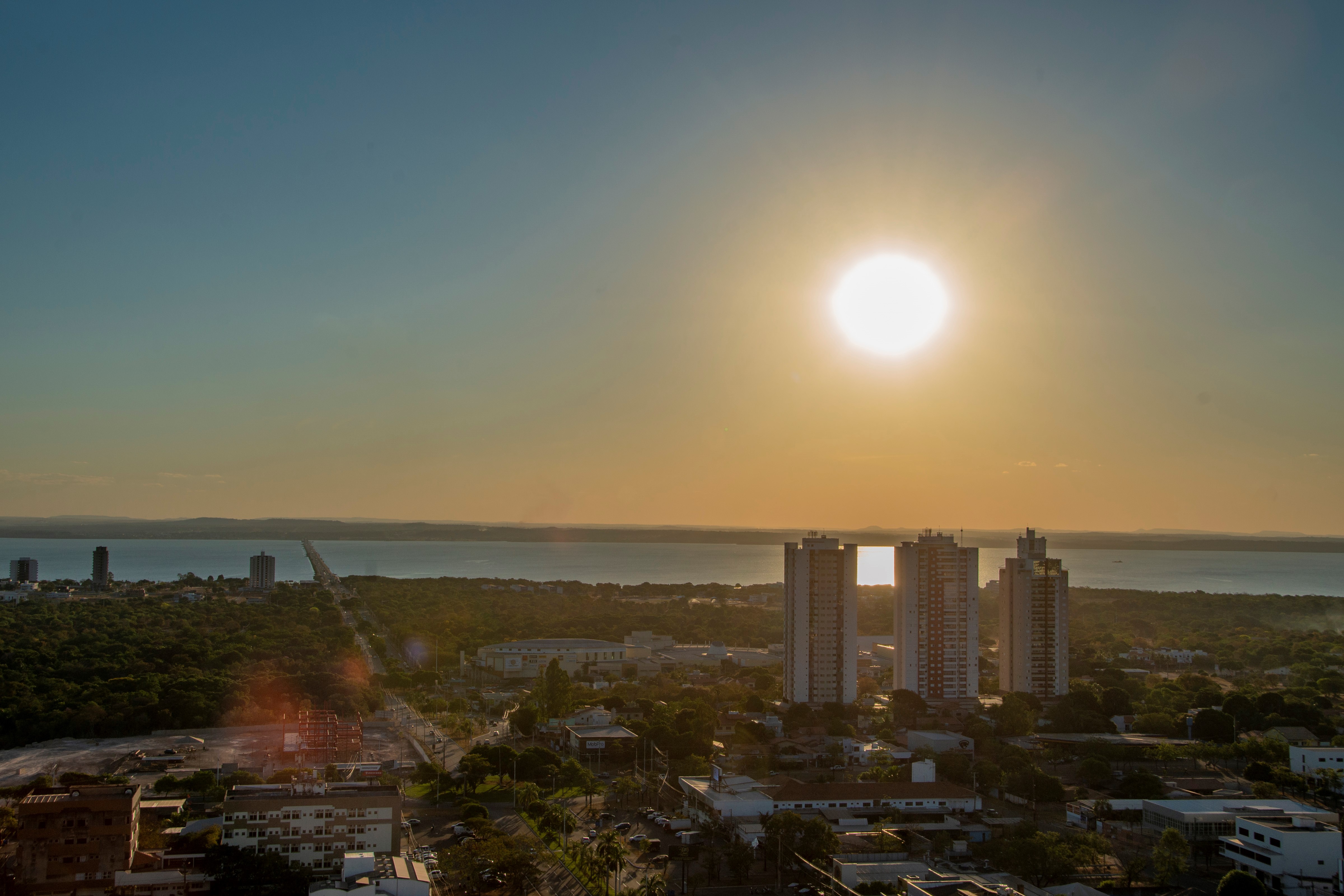 Palmas deve ter temperatura acima dos 35°C até domingo
