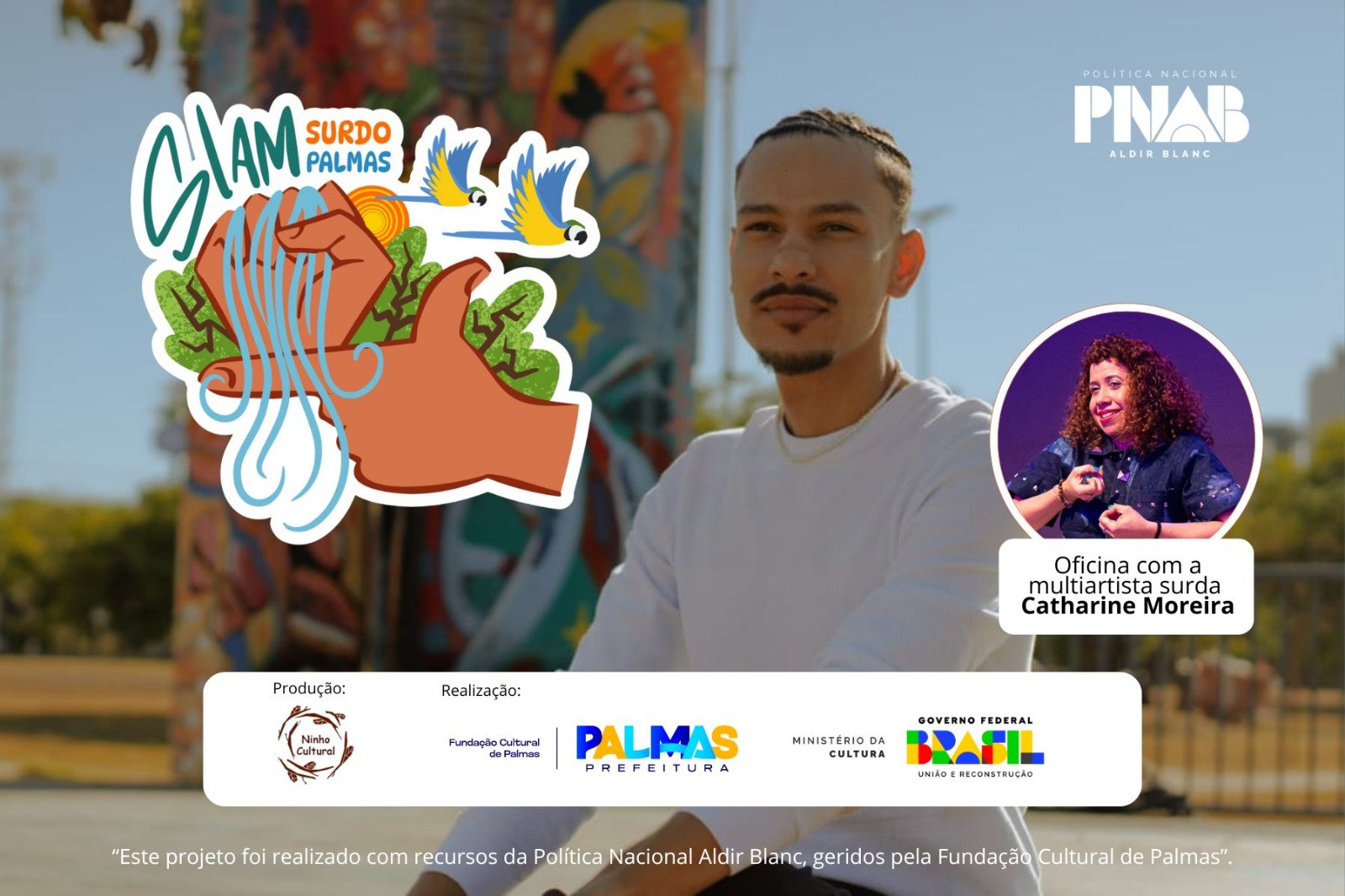 Espaço Cultural de Palmas será palco de competição de declamação de poesias em Libras neste sábado, 27